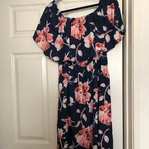 Floral maxi dress